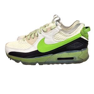 Nike Air Max Terrascape 90 Phantom/Vivid Green Men's Size 7 DM0033-001 Excellent